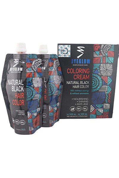 Fiya صبغة شعر داي جلو باللون الأسود الطبيعي