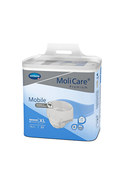 MOLICARE حفاضات موبايل للكبار مقاس كبير جدًا، 14 قطعة