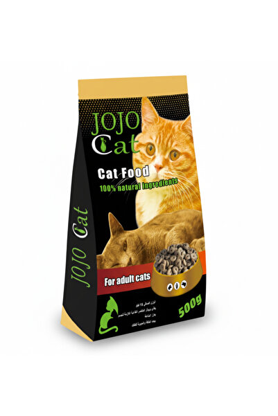 JOJOCAT Jojo Cat Food (500g) – 100% Natural Ingredients for Adult Cats