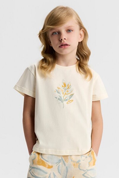 nk kids تي شيرت بناتي 4-8 سنوات 31512