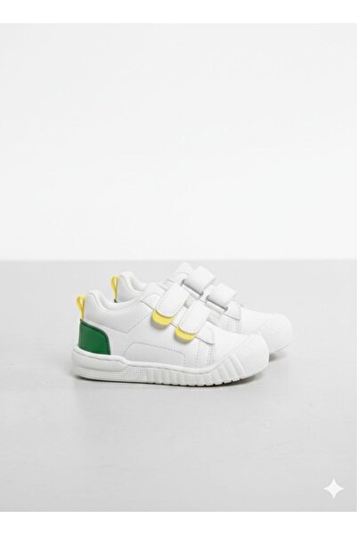 Belle Vie Shoes White Green Oli Orthopedic Daily Sports Shoes