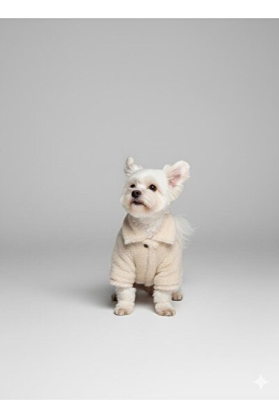 Buddy Store Furry Warmth Collection - White Fleece Jacket / Fur