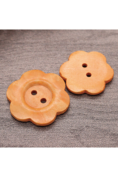 Choice14 15 mm B Style 50 pieces 50Pcs DIY Wood Butt Sewing Accessories Handm...