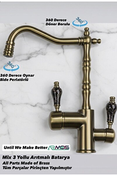 İyem 10 Years. Guaranteed Rustic Purified Kitchen Sink Faucet