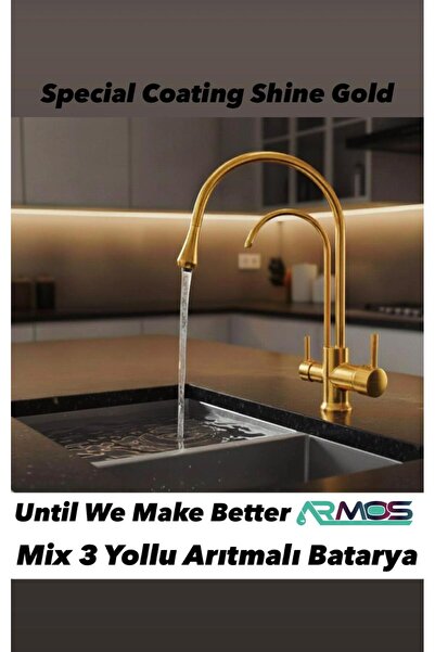 İyem Purified Kitchen Faucet with 10-Year Warranty 3-Way Purified Kitchen Sin...
