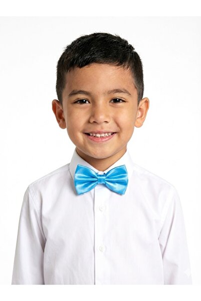 Masal Dünyası Bursa ربطة عنق للأطفال من الساتان غير اللامع قابلة للتعديل: رمز...