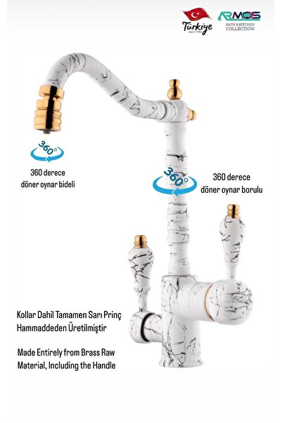 İyem 10 Years. Guaranteed Rustic Purified Kitchen Sink Faucet