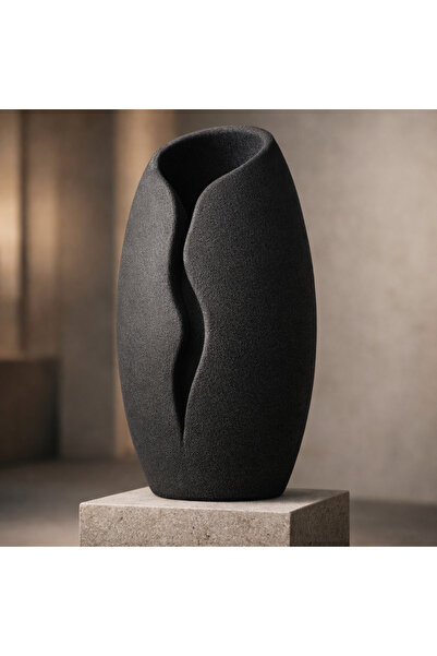 MEAS Heykelsi Dokulu Dekor Objesi | Modern & Minimal İç Mekân Tasarımı