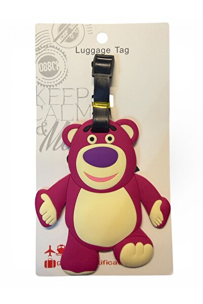 Natavanbutık 🧳 ✨ ملصق حقيبة على شكل دب تيدي من توي ستوري، ملصق أمتعة، ملصق ح...