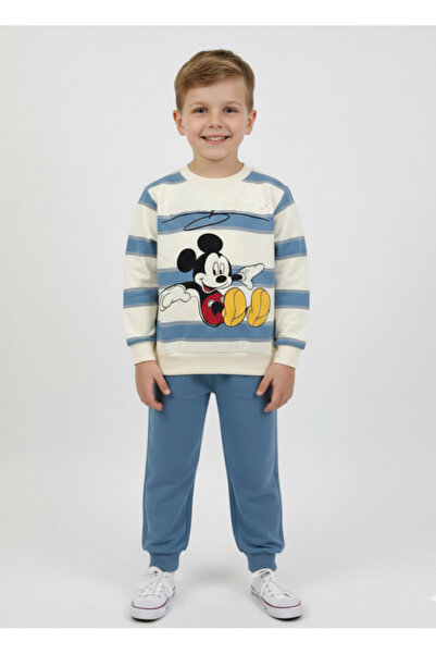 Melodikids Boy's Top and Bottom Cotton Suit