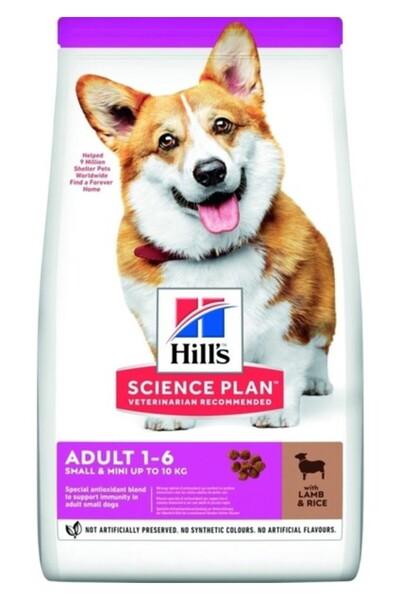 Hill's Hills Small Mini Kuzulu Yetişkin Köpek Maması 6 Kg -TY5602768