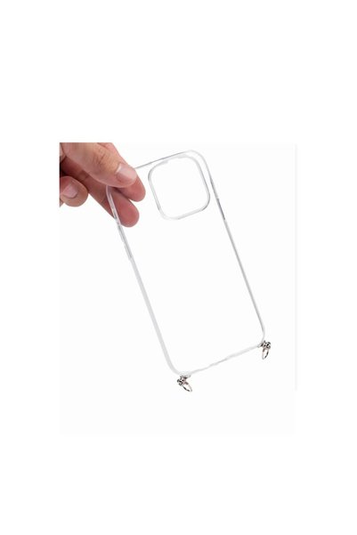 Hippi Shock Absorbing Transparent Hard Silicone Phone Case Compatible with iPhone 12