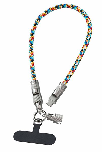 Hippi Type-C 60W Cable and Phone Strap - 30 cm