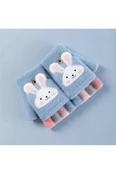 alisa Comfortable Winter Gloves for Kids - Thick, Thumb Open Design