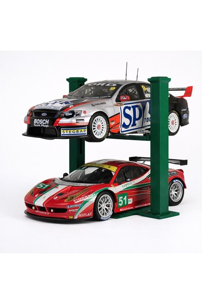 esa gaming 1/18 Ölçek Model Araç Lifti – Diecast & Koleksiyon Garaj Standı