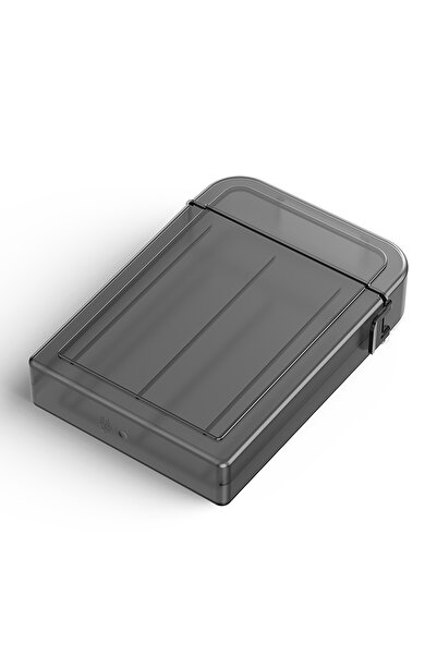 Other Etui ochronne PPH-25 pudełko na dysk 2.5'' - półprzezroczyste. szare