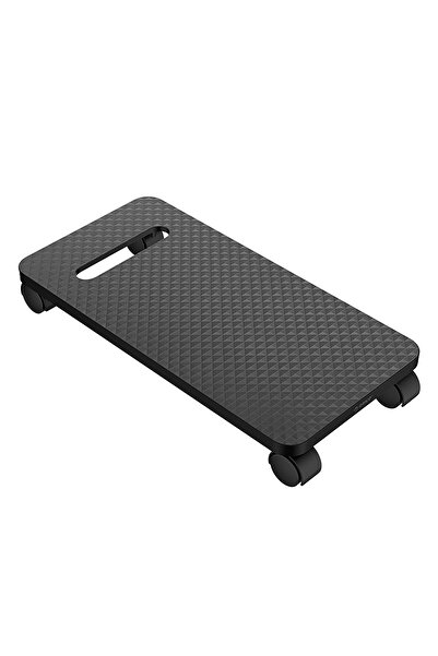 Other Podstawka CPB1 półka na komputer z kółkami - czarna