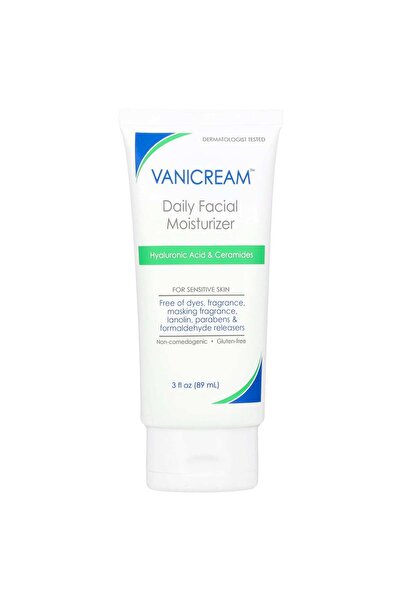 Vanicream , Daily Facial Moisturizer For Sensitive Skin, Fragrance Free, 3 fl...