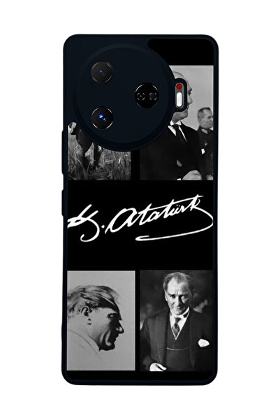 TECNO Camon 30 Pro Uyumlu Mustafa Kemal Ataturk Tasarımlı Glossy Premium Kılıf