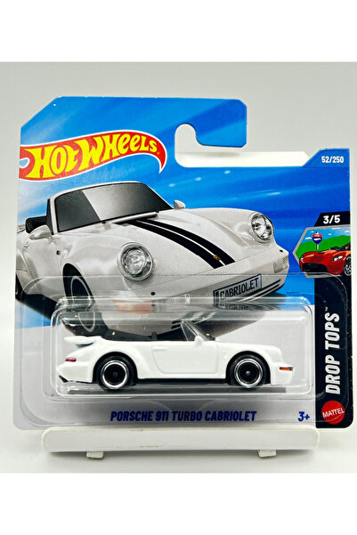 HOT WHEELS porsche 911 turbo cabriolet beyaz
