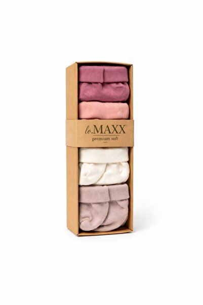 LİLİYUM LoveMaxx Premium Soft Bebek Çorap 5'li Set-Pamuklu & Yumuşak ( Kız / ...