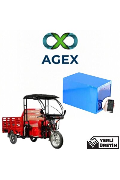 agex enerji Motolüx Cargo 14000 Uyumlu 72V 45Ah LiFePO4 Lityum Batarya – Elek...