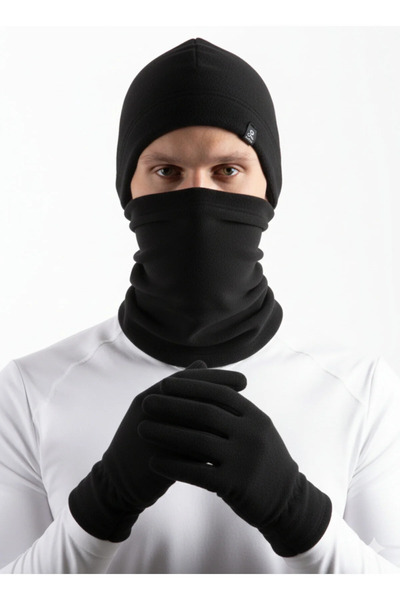 OIL COMPANY Unisex 3-Piece Pro Fleece Winter Set Resistant to Harsh Condition...