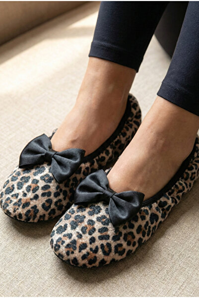 Mijja شباشب منزلية مخملية بفيونكة، هدية يومية للحج والعمرة، أحذية غير قابلة ل...