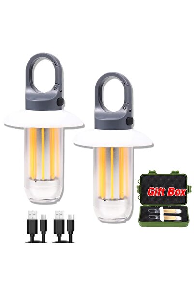 Heinast 1PCS YY-17-2PCS-BOX Camping Light Lightweight Handheld Torch 5 Lighti...