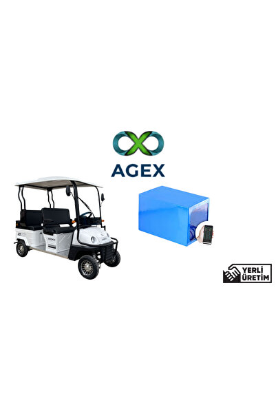 agex enerji Arora Golf 01 Uyumlu 72V 45Ah LiFePO4 Lityum Batarya Elektrikli A...