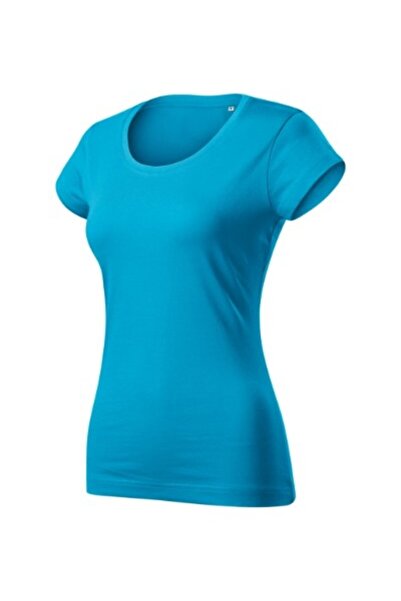 Malfini Women's T-shirt, Viper Free F61, Turquoise 2XL
