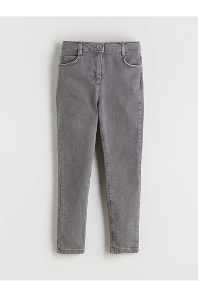 LC Waikiki Lcw Kids Gray Slim Fit Girls' Jeans