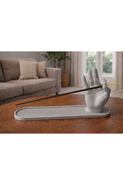 Triforge3D El Figürlü Tütsülük & Tütsü Standı – Minimal Dekoratif Tasarım