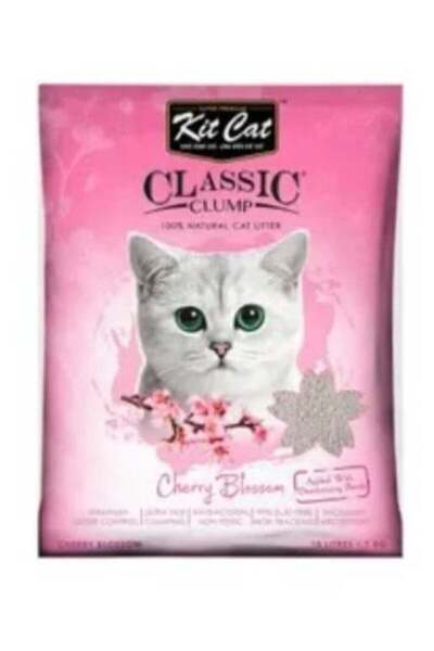 Kit Kat رمل للقطط برائحة الورد 10 لتر