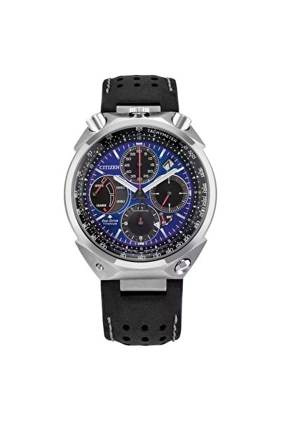 Citizen Promaster AV 0088-01 L Eco-Drive Tsuno Chrono Racer Blue Dial Limited...