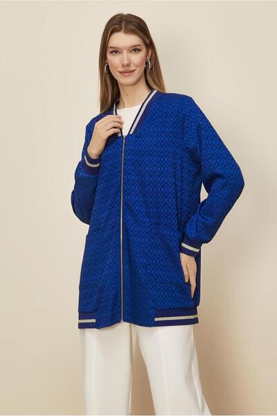 Alvina Saten Jacquard Tunic 46241