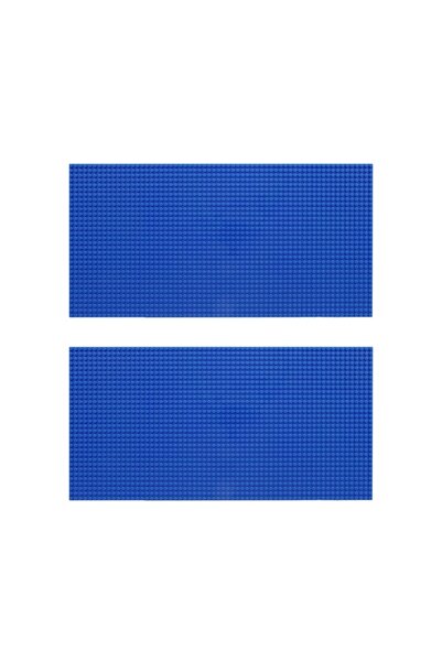 choice2 Dark blue 2Pcs 32x64 Holes Large Classic Building Blks Base Plate - C...