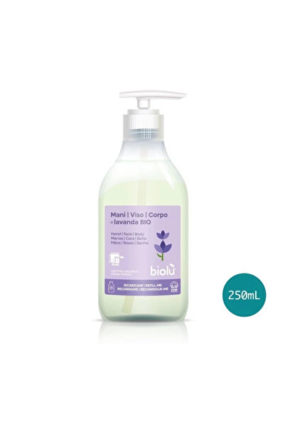 Biolu Săpun lichid cu lavandă bio 250ml,