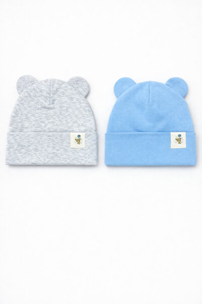 greenmoss 100% cotton twin baby beanie