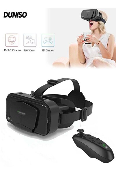 DOMEET VR 3D Virtual Reality Headset，VR Headset for iPhone & Android with Con...