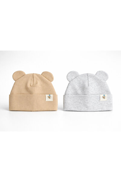 greenmoss 100% cotton twin baby beanie