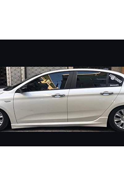 DEMİRTUNİNG FİAT EGEA SEDAN/HB UYUMLU BEYAZ BOYALI FİBER MARŞPİYEL YAN ETEK