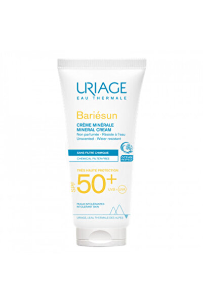 Uriage Cremă minerală cu protecție solară Bariesun SPF50+, 100 ml