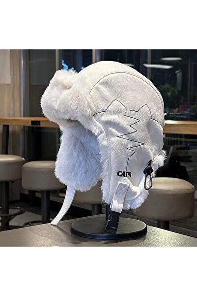 CAT100 AVIATOR HAT WITH SUEDE EFFECT