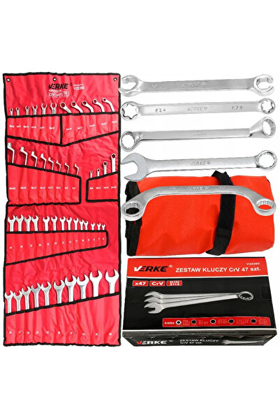 VERKE Chei combinate, 47 buc, V35360,