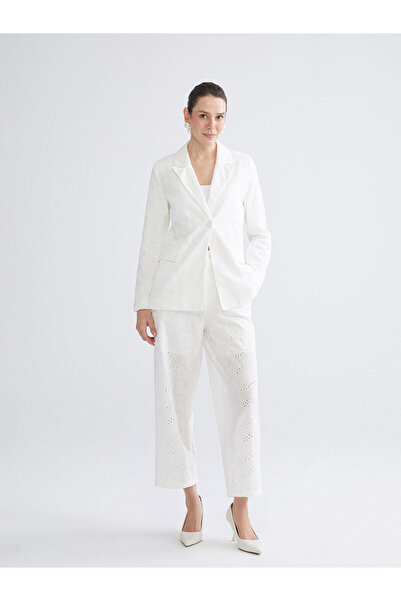 LC Waikiki Vlastite nove sezonale ženske pantalone sa elastičnim strukom