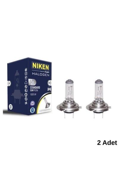 Niken 12V H7 55W Halojen Ampul (2 Adet)