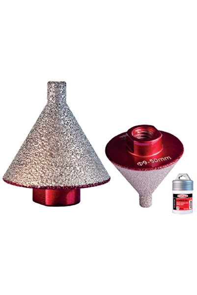 Tomax ELMAS EĞİMLİ PAH KIRMA UCU 9-38 MM