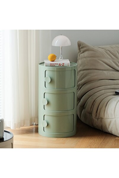 miniforms Duru 3 Çekmeceli Komodin Yeşil