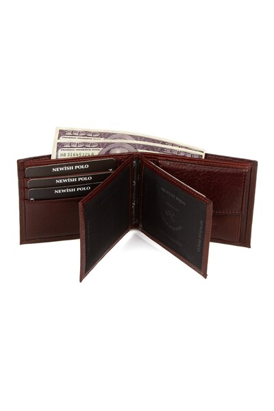 Newish Polo Men's Genuine Leather Wallet and Card Holder